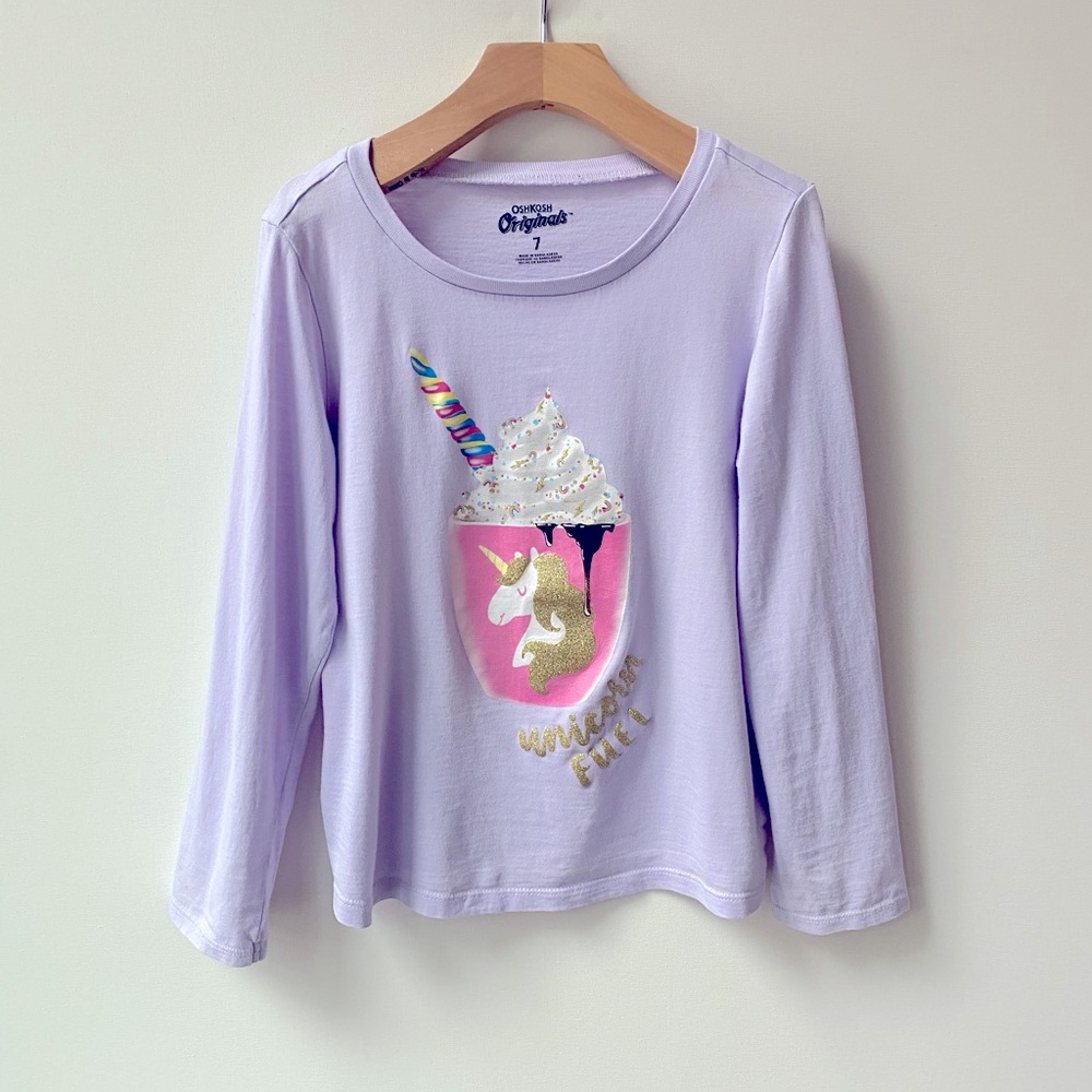 Gymboree “Unicorn Fuel” Tee